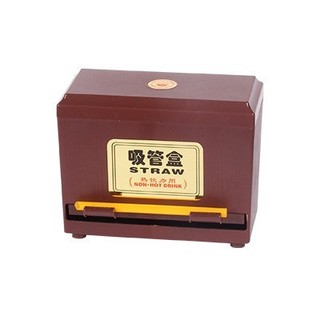 Hộp đựng ống hút trà sữa, trà chanh - dụng cụ pha chế