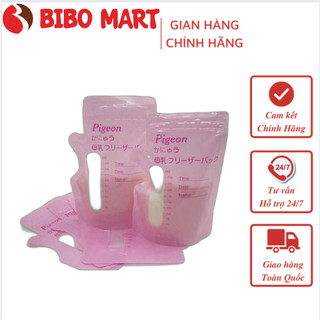 Combo 10 Túi Trữ Sữa Pigeon Cao Cấp 250ML