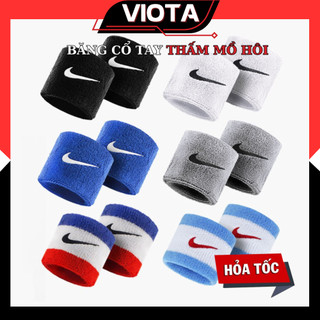 Băng Cổ Tay Nike Thấm Mồ Hôi VIOTA Chất Liệu Cotton Mềm Mại Thoáng Khí Bảo Vệ Cổ Tay Khi Chơi Thể ThaoTập gym BV05