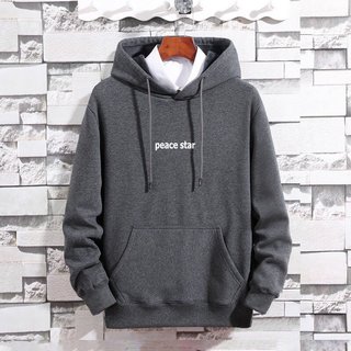 ÁO KHOÁC HOODIE VẢI NỈ BÔNG MỀM MỊN ẤM ÁP CÓ NÓN CHE MƯA CHE NẮNG CỰC THÍCH - ÁO KHOÁC NỈ HỢP CHO CẢ NAM NỮ PEACE STAR