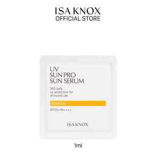  Combo 5 Serum Chống Nắng Dưỡng Ẩm Isa Knox Uvsun Pro 365 Essential Sun Serum Spf 50+/Pa++++ 1ml Chống Nắng