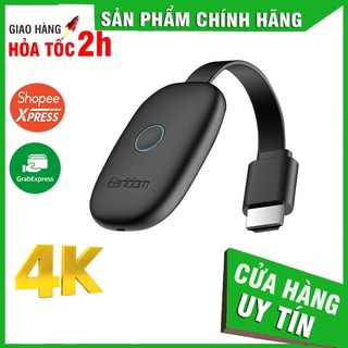 Earldom W3+ HDMI Không Dây 4K Kết Nội Điện Thoại/ Máy Tính Với Tivi/ Máy Chiếu chính hãng