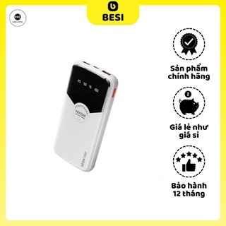 Sạc Dự Phòng Wekome WP-43 Pop Digital Series Gen3 22.5W Super Fast Charging Power Bank