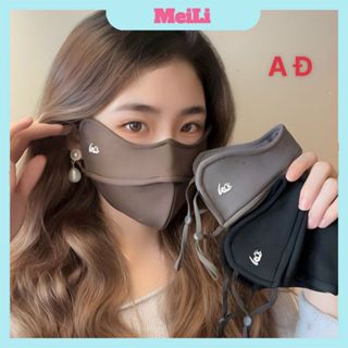Khẩu Trang Vải " LEC " hình cô gái - Khẩu trang Chống Nắng, Tia UV Mềm Mịn Thoáng Mát dày dặn (tuyển sỉ)