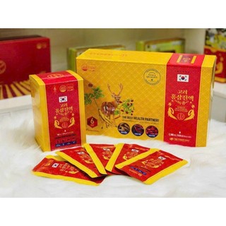 Nước hồng sâm nhung hươu hàn quốc hộp 30 gói x 70ml