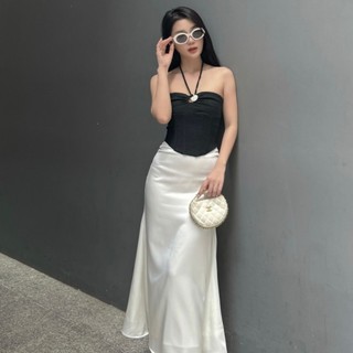 Chân váy lụa thiết kế cao cấp dáng đuôi cá sang trọng Callene (L1895)