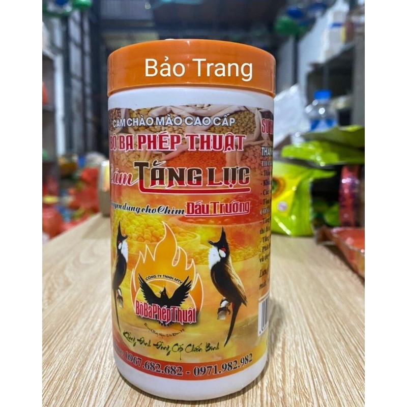Cám tăng lực chào mào Bộ Ba Phép Thuật, chuyên dùng cho chim đấu trường, Bảo Trang.