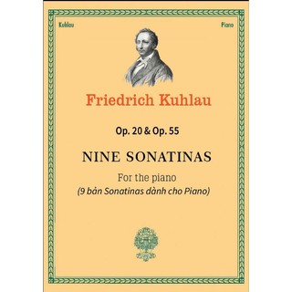 Sách nine sonatinas op.20 & op.55 của kuhlau