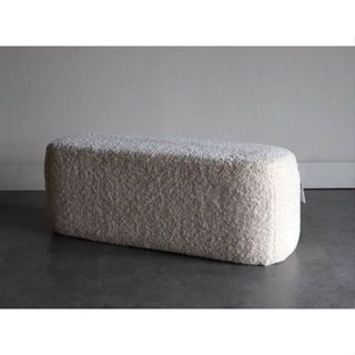  Ghế băng dài ghế chờ sofa vải lông cừu phù hợp cửa hàng spa salon phòng studio 