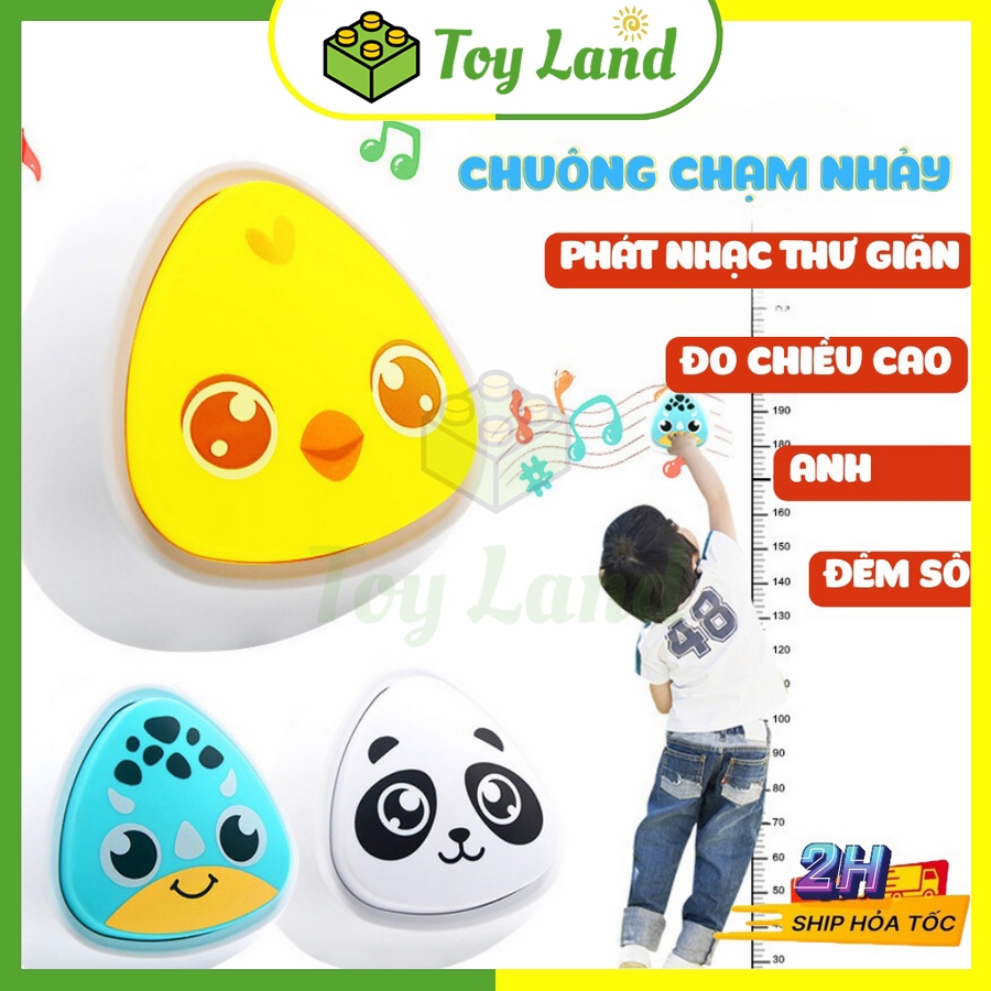 Đồ Chơi Chạm Nhảy Tăng Chiều Cao Có Âm Thanh Cảm Biến Ánh Sáng Đồ Chơi Trẻ Em Vận Động Thể Thao