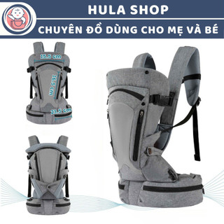 Địu em bé 4 tư thế, siêu trợ lực, chống vòng kiềng, chất liệu Air Mesh thoáng khí cao cấp Comfybaby 602