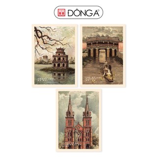 Đông A - Combo 3 postcards Danh thắng Việt Nam