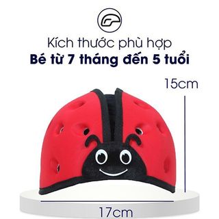 Nón bảo hiểm trẻ em chính hãng Mumguard siêu nhẹ siêu bền đủ màu