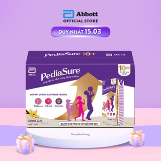 Thùng 48 Hộp Pediasure 10+ Cho Trẻ Từ 10 Tuổi 180ml/Hộp