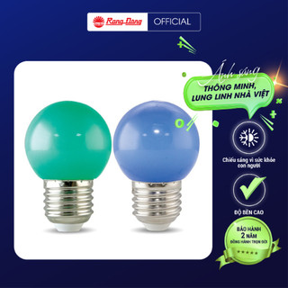 Bóng đèn LED BULB tròn 1W tiết kiệm điện năng Rạng Đông (5 mẫu khác nhau)
