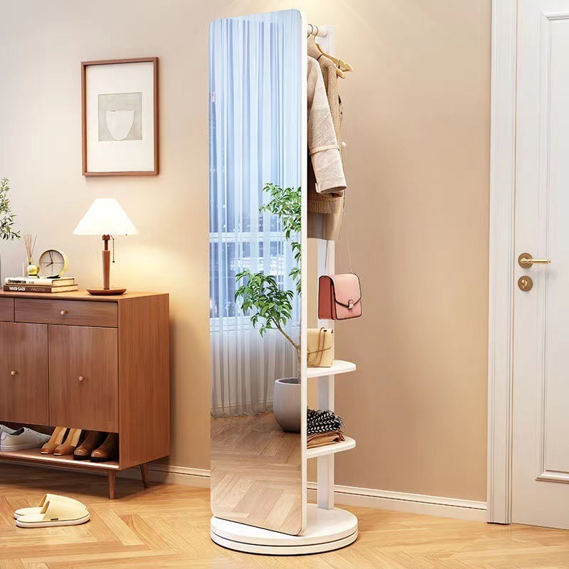 Gương soi toàn thân gương đứng xoay thông minh decor phòng bàn trang điểm kết hợp tủ quần áo IGA- GP285.01 | BigBuy360 - bigbuy360.vn