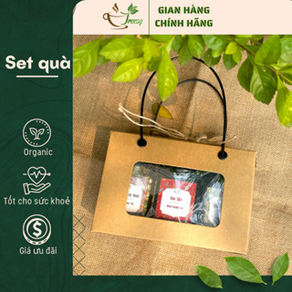 [MỚI] Set Trà thắt nơ Vintage 3 Hũ 200ml làm quà tặng người thương yêu - Quà Tết, Quà 20/10, Quà 20/11, Quà 8/3