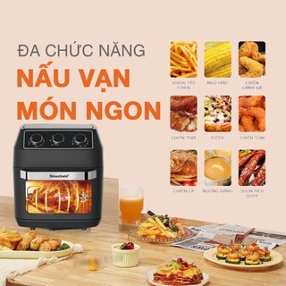 Nồi Chiên Không Dầu 8L, 12,5L Nineshield Chính Hãng- Bảo Hành 12 Tháng-Như Ý Store