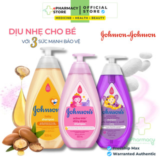 Dầu gội Johnson’s Baby Shampoo óng mượt, chắc khỏe, thơm mát tóc cho bé
