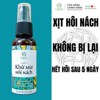 [Khử hôi nách,chống đen nách] Xịt hôi nách Calen Nature Farm đốt cháy tuyến nhầy hôi, trả lại nách khô thoáng thơm tho