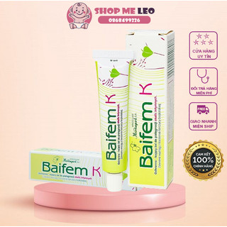 Gel Baifem K Herbapol giảm kích ứng, dị ứng, côn trùng cắn muỗi, kiến ba khoang, chàm, hăm, mề đay