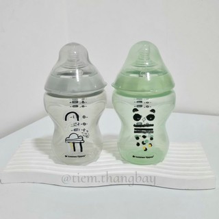 (NÚM ÂU) (TÁCH SET NO BOX) BÌNH SỮA TOMMEE TIPPEE 260ml