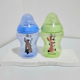 (NÚM ÂU) (TÁCH SET NO BOX) BÌNH SỮA TOMMEE TIPPEE 260ml