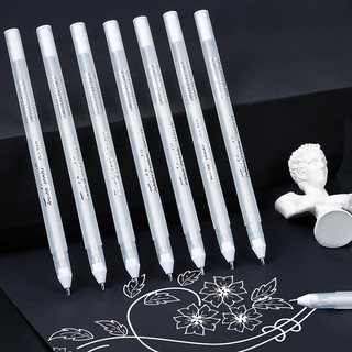 [ DaVinci ] Bút gel, Bút Vẽ trắng ngòi 0.8mm tiện dụng