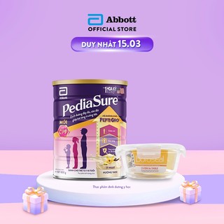  Sữa bột Pediasure hương vani 850g/lon
