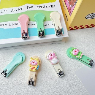 Bấm Móng tay charm heo loppy cute