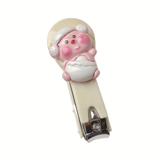 Bấm Móng tay charm heo loppy cute