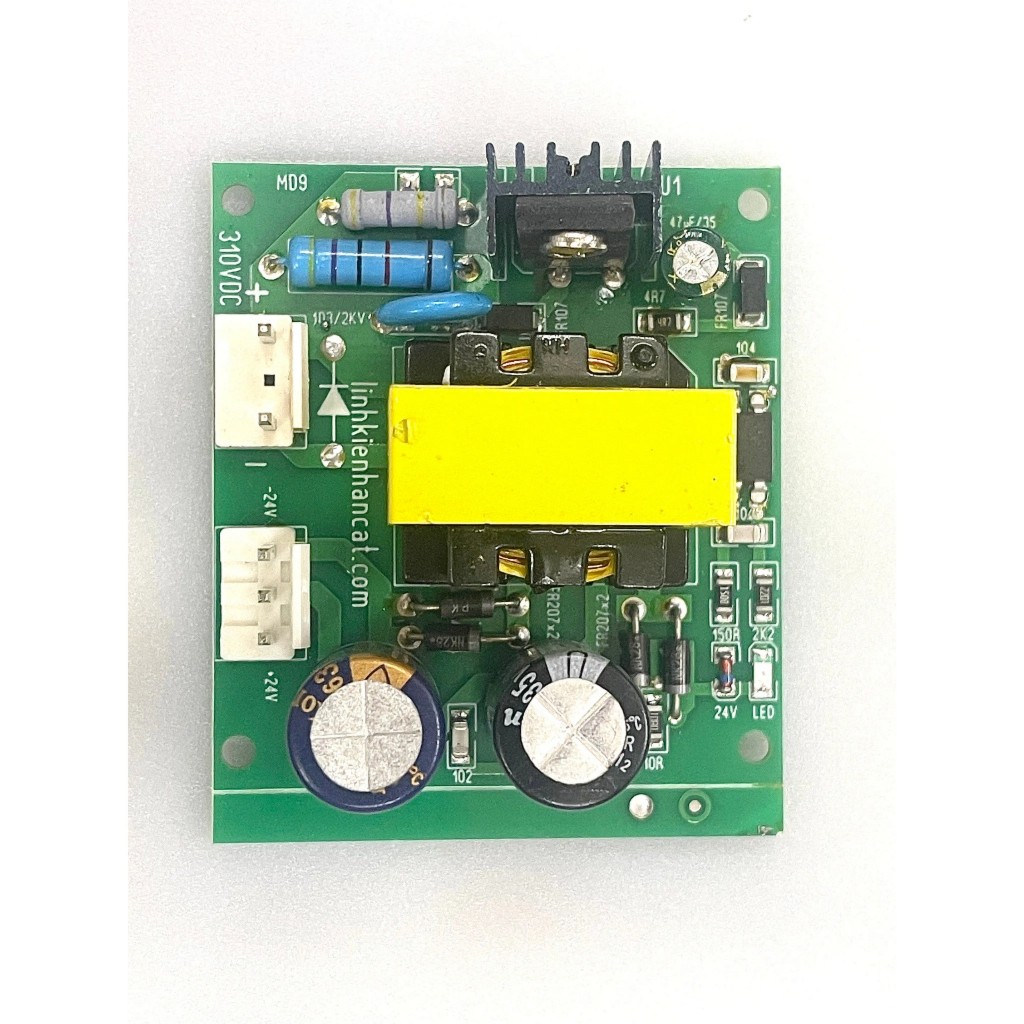 Nguồn 24v/2a đối xứng ( dùng IC 5L0380 )