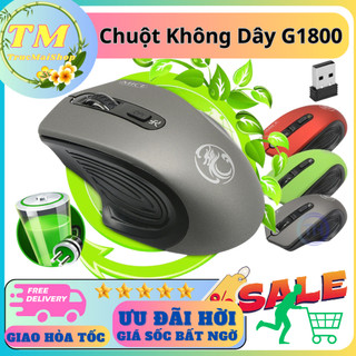 Chuột Không Dây Gaming Giá Rẻ IMICE G1800 - Tặng Kèm 2 Pin - Bảo Hành 12 Tháng
