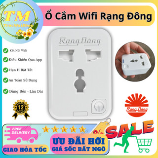Ổ Cắm Điện Thông Minh Rạng Đông 16A,Điều Khiển Bằng Wifi/3G/4G-Công Suất 3500W