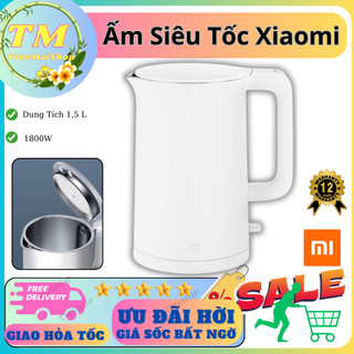 Ấm Đun Nước Siêu Tốc Xiaomi 1A-Ấm Nước Giữ Nhiệt-Đun Siêu Nhanh-Bảo Hành 12 Tháng