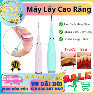 Máy Lấy Cao Răng Nhật Bản Có 3 Chế Độ Rung-Làm Sạch Mảng Bám-Không Gây Ê Buốt-Không Chảy Máu-Bảo Hành 12 Tháng