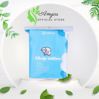Bông Tẩy Trang Cừu Habaria Sheep Cotton 234 Miếng