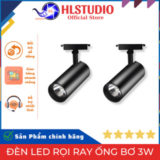 Combo 2 Đèn Led Rọi Ray Ống Bơ 3W Trang Trí Shop Cao Cấp HL Studio