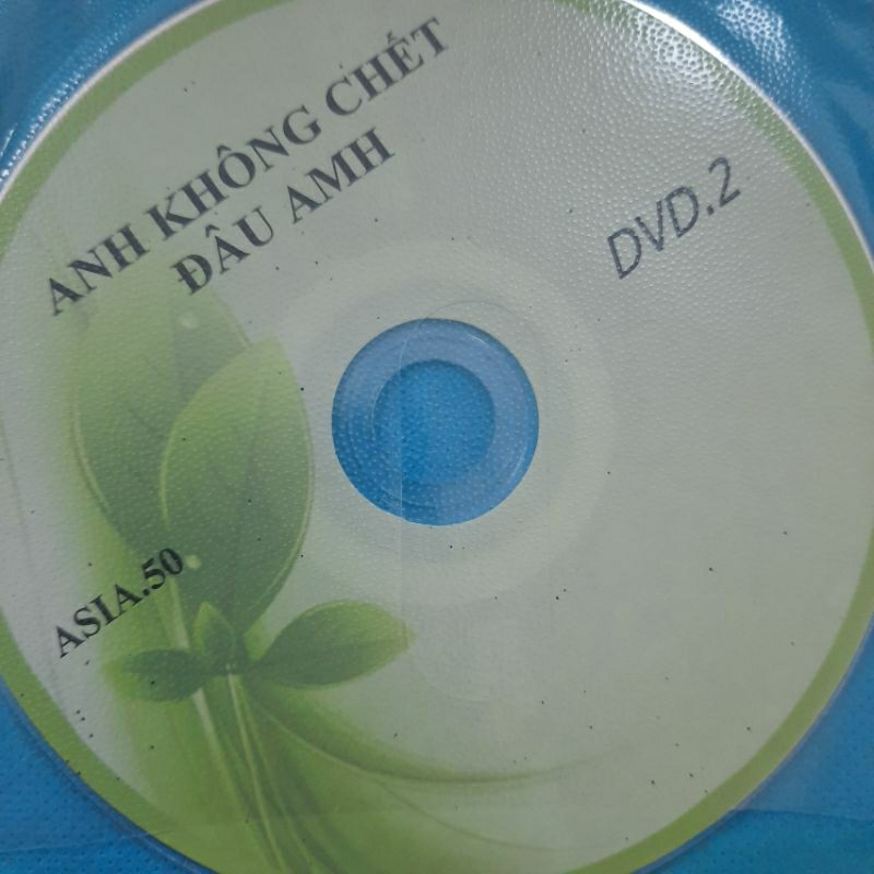 DVD ca nhạc Asia 50 Anh không chết đâu anh (2 đĩa)