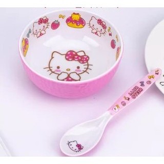 🌸CHÉN BÁT TÔ TRÒN HELLO KITTY DOREMON