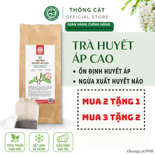Trà hỗ trợ người CAO HUYẾT ÁP THÔNG CÁT kiểm soát chỉ số huyết áp,hỗ trợ ngăn ngừa xơ vữa động mạch.