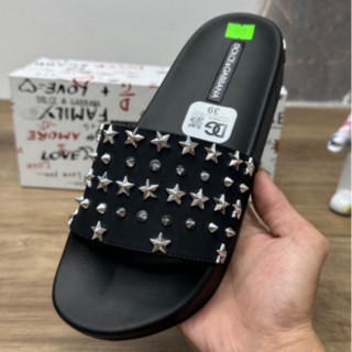 Dép nam boy phố,Dép DG đính ngôi sao cực chất, đế đúc công nghệ eva chống nún, dép đính đá siêu hot