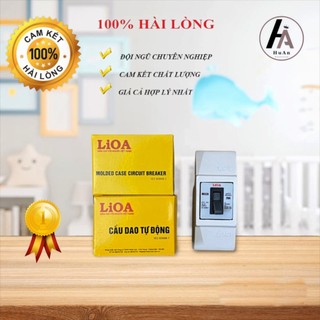 Át aptomat lioa - cầu dao tự động 20a, 30a có bán kèm theo vỏ aptomat