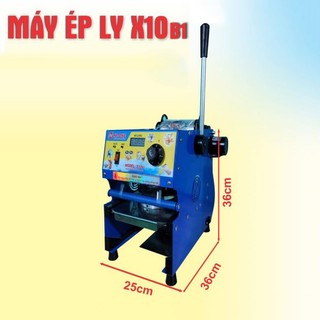 Máy dập cốc, ly nước mía 800 - 900 - 1000ml - có chức năng tự quay cuộn màng eton et-b2 - newtech nt-x10b1