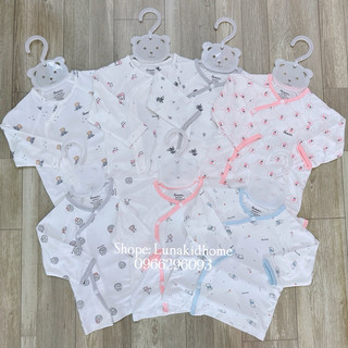 [Avaler]-Áo dài rời sơ sinh sợi tre chính hãng cho bé trai, bé gái (Newborn, 3-6M)