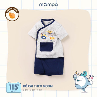 Mompa - Bộ cộc tay cài chéo MP59227