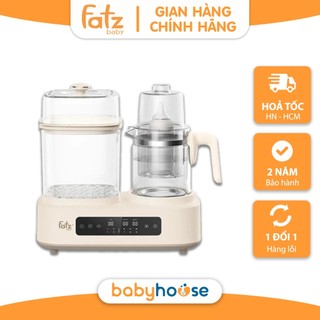 Máy đa năng điện tử Fatz Baby Multimax 12 Tiệt trùng/ Sấy khô/ Hấp/ Đun/ Hâm nước & nấu chậm FB9503KB
