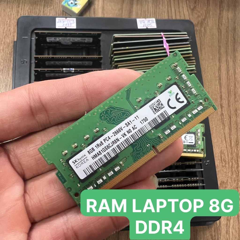 Ram Laptop DDR4 4GB 8GB 16GB Bus 2133/2400/2666/3200 .Ram Laptop  DDR4( Hàng bóc  máy 100% bảo hành 