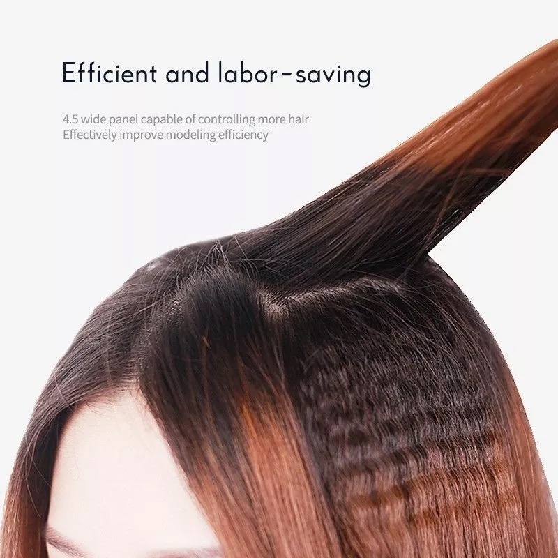 Máy dập xù tóc Kemei bản to làm tóc chính hãng nóng siêu tốc điều chỉnh nhiều mức độ kèm hộp JINJI