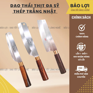 Dao thái thịt Đa Sỹ thép trắng Nhật không gỉ sét nhà bếp tiện lợi - Bảo Lợi dao tốt làng nghề